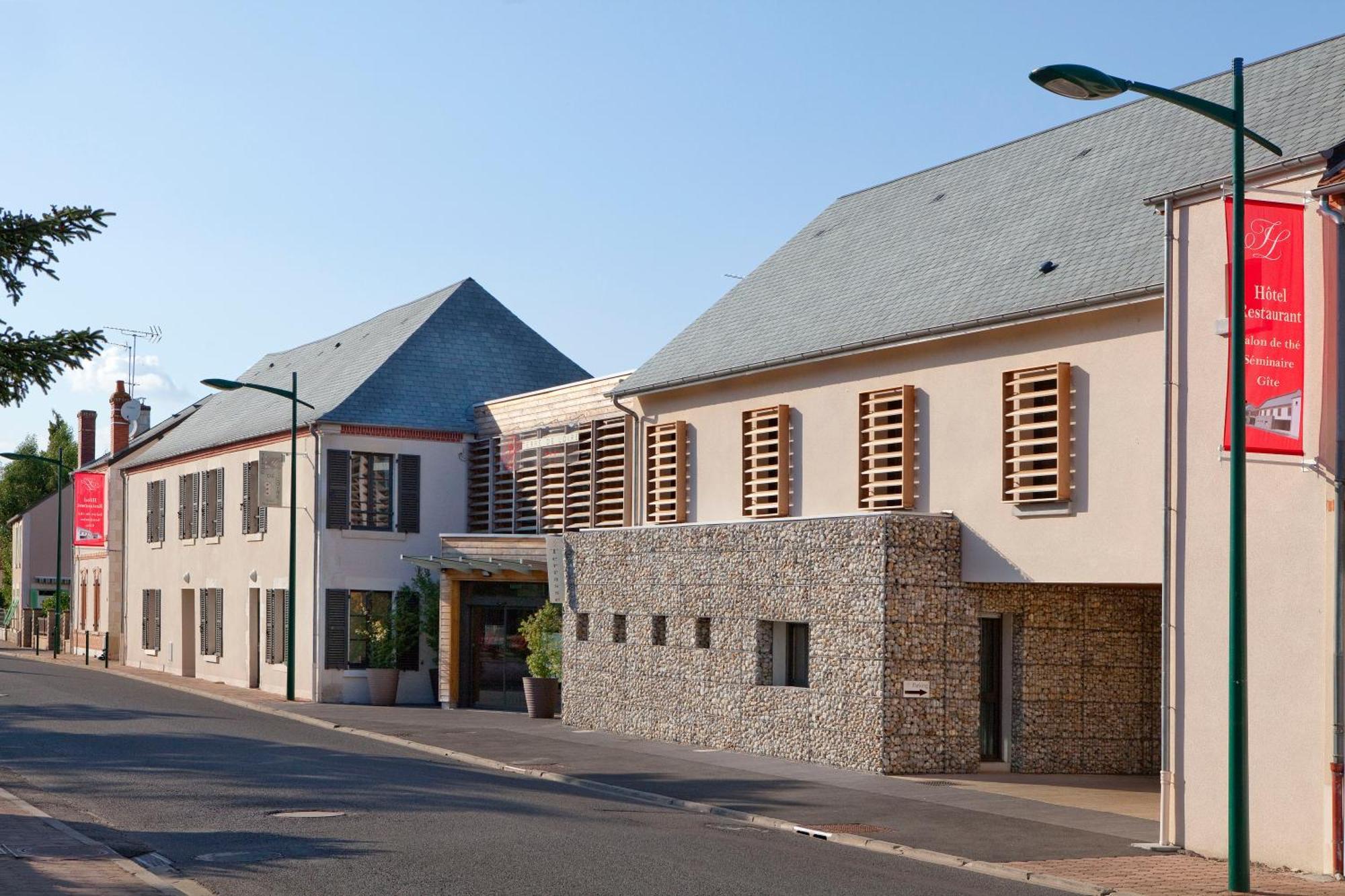 Logis Hotel Terre De Loire Belleville-sur-Loire Exterior foto